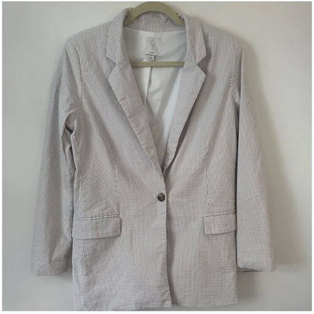 Joie Seersucker Blazer